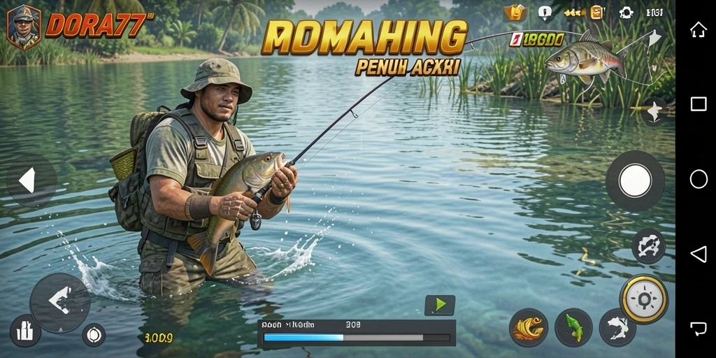Tangkapan luar biasa dalam gameplay DORA77 yang mendebarkan.