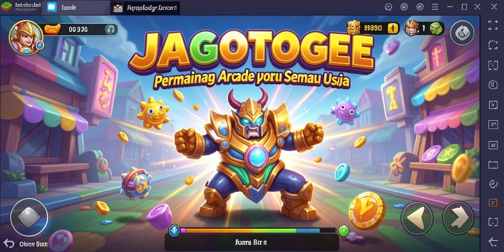 Screenshot utama JAGOTOGEL menunjukkan gameplay yang menyenangkan dan penuh aksi.