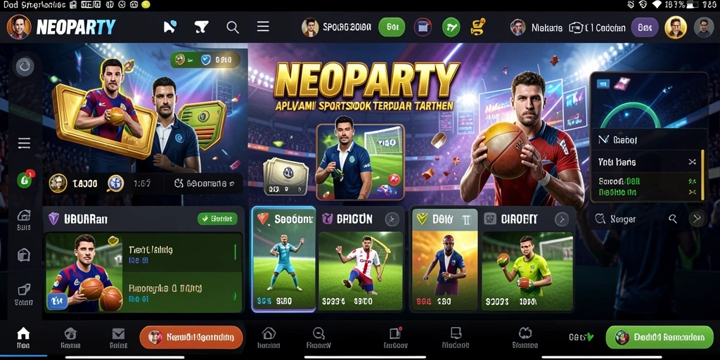 Tampilan menarik dari gameplay sportsbook NEOPARTY yang mengasyikkan.