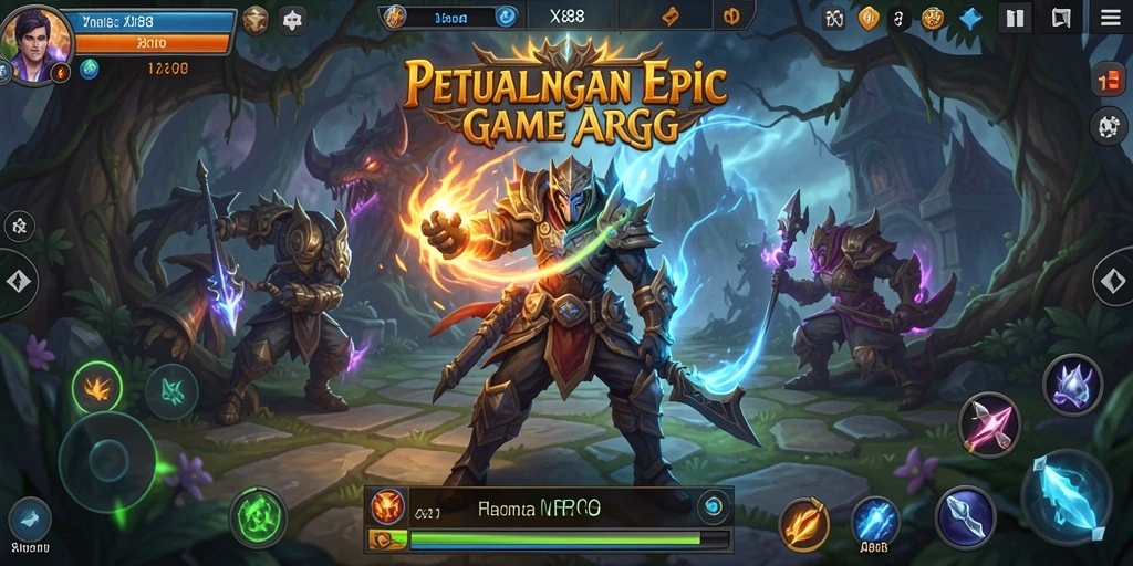 Tampilan menarik dari gameplay X88 yang mendebarkan.